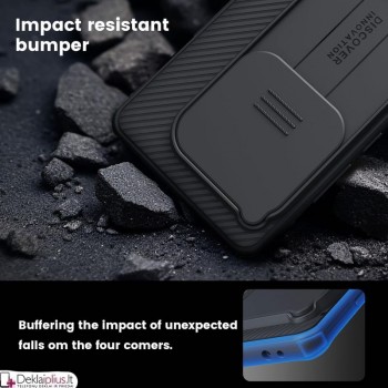 Nillkin Camshield dėklas su kameros apsauga - juodas (Oneplus 12 5G) Nillkin Camshield dėklas su kameros apsauga - juodas (Oneplus 12 5G)